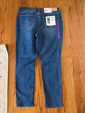 Seven7 Size 16 Dark Blue Straight Leg Women’s Jeans
